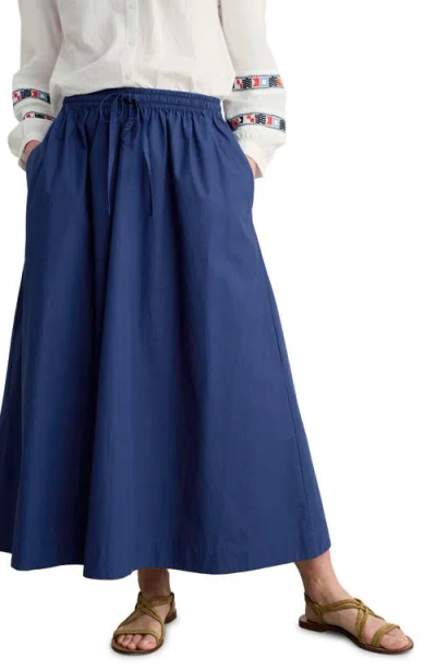 Seasalt Cornwall Organic Cotton Drawstring Maxi Skirt