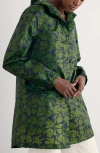 Seasalt Cornwall Pack-it Waterproof Hooded Raincoat In Multi