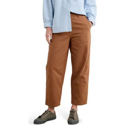 SEASALT CORNWALL SEASALT CORNWALL PAINTED FORMS ANKLE BARREL LEG ORGANIC COTTON PANTS