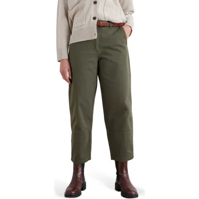 SEASALT CORNWALL SEASALT CORNWALL PAINTED FORMS ANKLE BARREL LEG ORGANIC COTTON PANTS