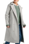 Seasalt Cornwall Penweathers Waterproof Trench Coat In Driftwood