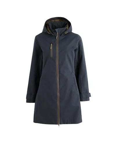 Seasalt Cornwall Petite Coverack Waterproof Coat In Blue