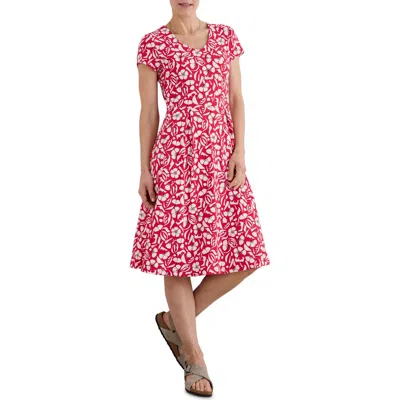Seasalt Cornwall Pier View Jersey Fit & Flare Dress