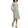 Seasalt Cornwall Pier View Jersey Fit & Flare Dress In Multi