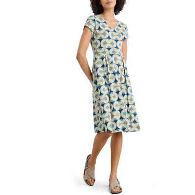 Seasalt Cornwall Pier View Jersey Fit & Flare Dress