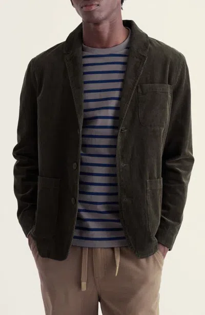 Seasalt Cornwall Plantsman Cotton Corduroy Blazer In Marsh