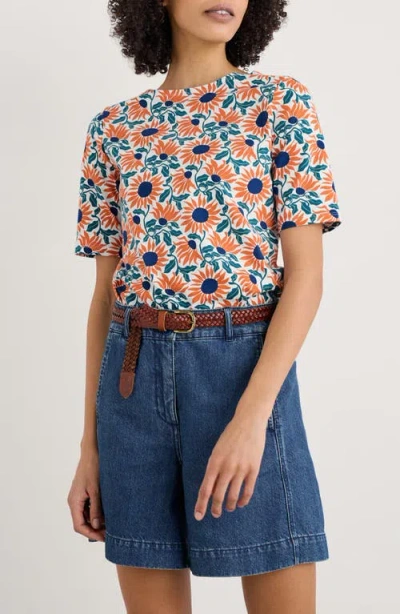 Seasalt Cornwall Poisson Print Organic Cotton Shirt