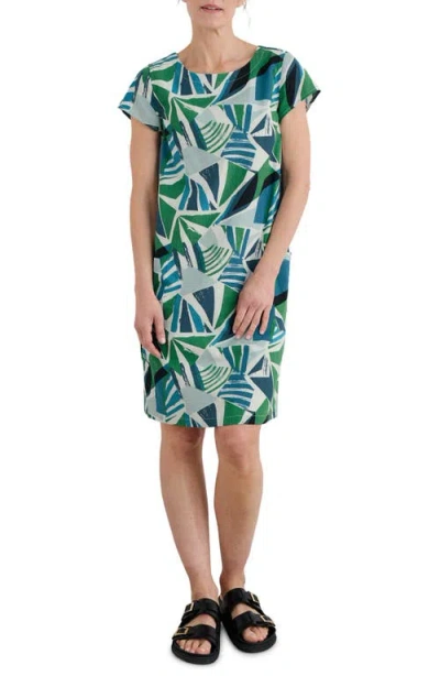 Seasalt Cornwall River Cove Shift Dress In Spinnaker Sails Hedgerow