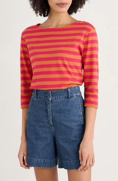 Seasalt Cornwall Sailor Stripe Organic Cotton T-shirt