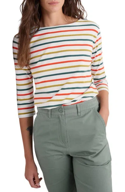 SEASALT CORNWALL SEASALT CORNWALL SAILOR STRIPE ORGANIC COTTON TOP