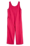 Seasalt Cornwall Salt Air Wide Leg Linen Jumpsuit In Pink