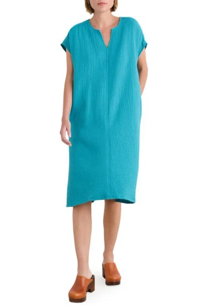 Seasalt Cornwall Sand Patterns Organic Cotton Shift Dress