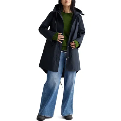 Seasalt Cornwall Seafaring Coat In Blue