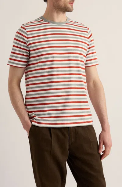 Seasalt Cornwall Seven Seas Sailor Striped T-shirt In Duet Mini Cornish Elm