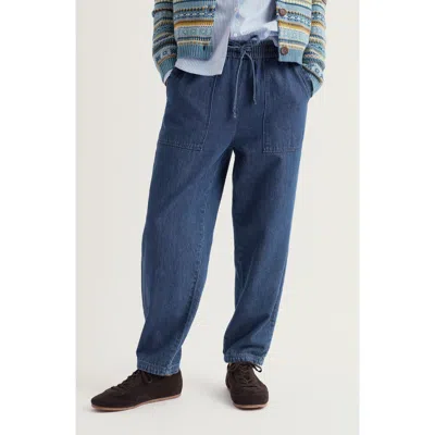 Seasalt Cornwall Sholl Drawstring Jeans In Blue