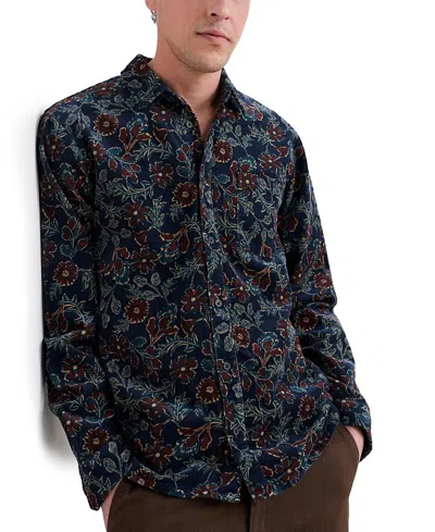 Seasalt Cornwall Shoreman Printed Shirt In Multi