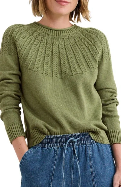 SEASALT CORNWALL SEASALT CORNWALL STONE CHAT ORGANIC COTTON SWEATER