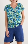 Seasalt Cornwall Studio Glass Organic Cotton Button-up Top