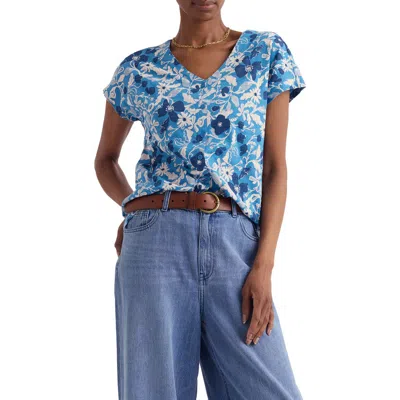 Seasalt Cornwall Studio Glass Organic Cotton Button-up Top In Multi