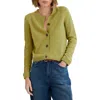 Seasalt Cornwall Tern Tide Merino Wool Blend Cardigan In Green
