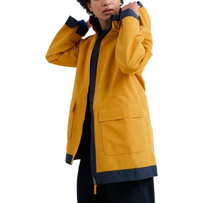 Seasalt Cornwall The Reversible Raincoat Ii In Yellow