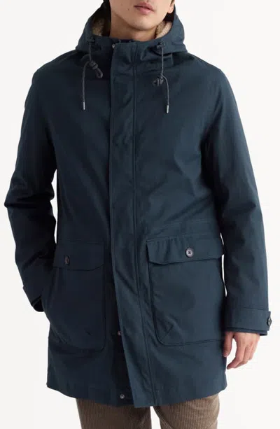 Seasalt Cornwall Tidesman Waterproof Coat In Maritime