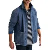 Seasalt Cornwall Tin Stream Denim Work Jacket In Blue