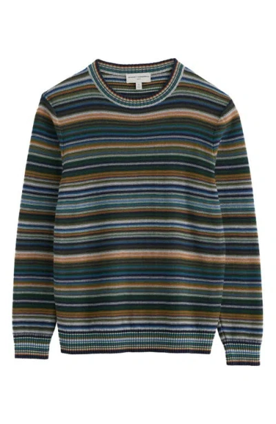 Seasalt Cornwall Trenale Stripe Organic Cotton Crewneck Sweater In Multi