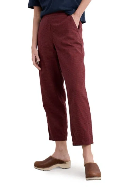 SEASALT CORNWALL SEASALT CORNWALL VOW CAVE ORGANIC COTTON CROP TAPERED PANTS