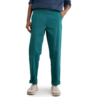 Seasalt Cornwall Waterdance Tapered Leg Pants In Green