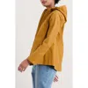 Seasalt Cornwall Waterway Hooded Waterproof Jacket In Dark Sunglow