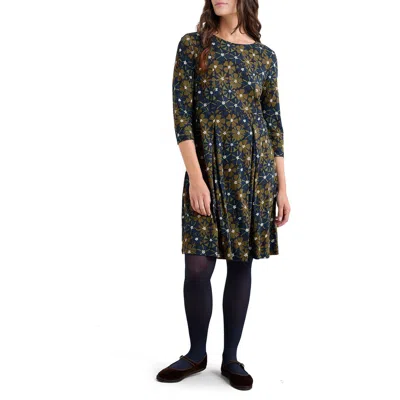 Seasalt Cornwall Witch Hazel Floral Jersey Dress In Multi