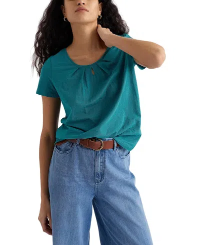 Seasalt Cornwall Women's Appletree T-shirt In Blue