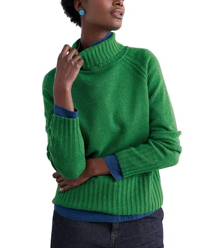 Seasalt Cornwall Women's Basset Cove Sweater In Green
