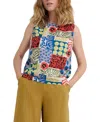 Seasalt Cornwall Colour Study Boxy Linen Tank