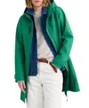 Seasalt Cornwall Women's Coverack Raincoat In Green