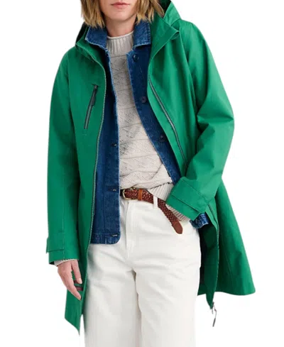 Seasalt Cornwall Women's Coverack Raincoat In Green