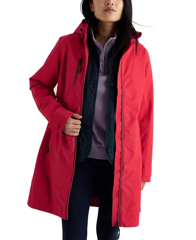 Seasalt Cornwall Women's Coverack Raincoat In Red