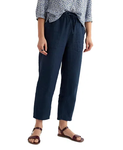 Seasalt Cornwall Women's Dark Navy Wash Sholl Pant In Blue