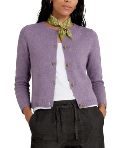 Seasalt Cornwall Women's Dawson Pick Cardigan In Purple