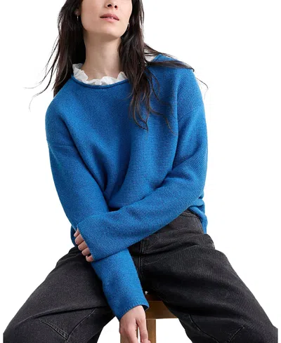 Seasalt Cornwall Women's Fruity Long Sleeve Sweater In Multi