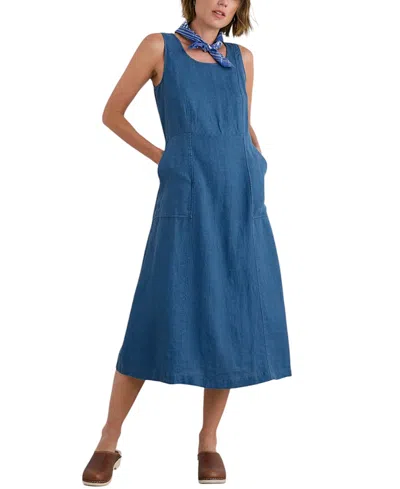 Seasalt Cornwall Women's Grass Wave Sleeveless Dress