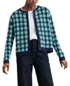 Seasalt Cornwall Kensa Jacquard Cardigan In Blue