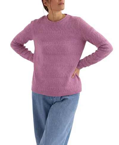 Seasalt Cornwall Women's Kinter Sweater In Purple