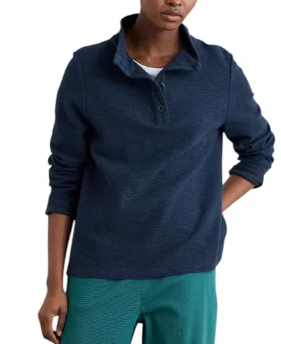 Seasalt Cornwall Women's Last Boat Sweatshirt In Blue