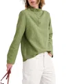 Seasalt Cornwall Women's Last Boat Sweatshirt In Green