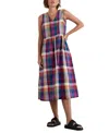 Seasalt Cornwall Lowland Heather Sleeveless Organic Cotton Dress