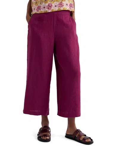 Seasalt Cornwall Women's Merrivale Culottes Pants In Purple