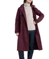 Seasalt Cornwall Women's Penweathers Trench Coat In Burgundy