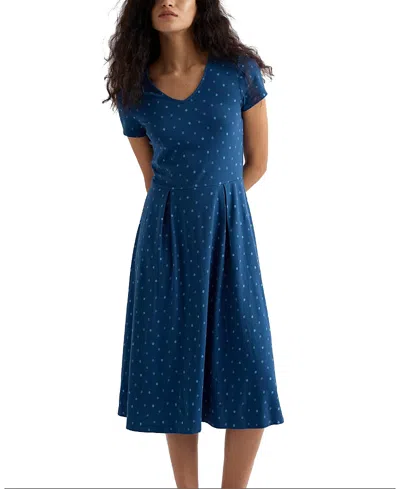 Seasalt Cornwall Women's Pier View Dress In Blue